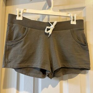 H&M Women's Green Athletic Shorts